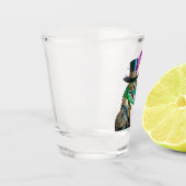 Verre A Shot Mardi Gras Steampunk Party Animal Alligator (Gauche)