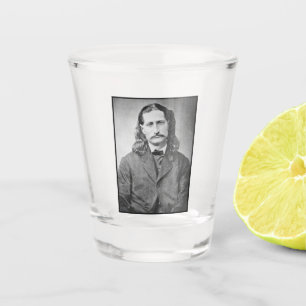 Verre A Shot Maréchal Wild Bill Hickok Vieux Ouest Tireur d'éli