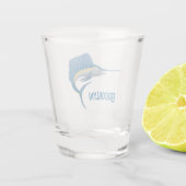 Verre A Shot Marée de plaisance de l'espadon (Dos)