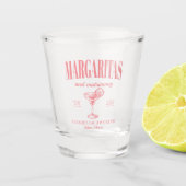 Verre A Shot Margaritas Et Mariage Bachelorette Personnalisée (Devant)