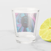 Verre A Shot Mariage-argent/piste Danse (Dos)
