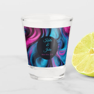 Verre A Shot Mariage-argent/piste Danse