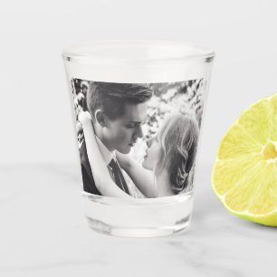Verre A Shot Mariage DE PHOTOS PERSONNALISÉ TIRER DES VERRES, T