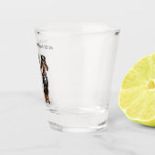 Verre A Shot Mariage de teckel (Droite)