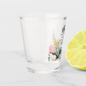 Verre A Shot Mariage Destination Tropicale Enregistrer La Date (Gauche)
