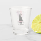 Verre A Shot Mariage Disco personnalisable (Dos)