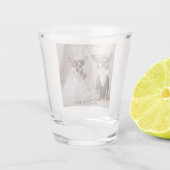 Verre A Shot Mariage du Chihuahua (Dos)