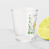 Verre A Shot Mariage irlandais Claddagh Ring (Gauche)