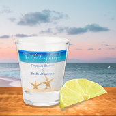 Verre A Shot Mariage plage 2 Starfish en Mariage de sable