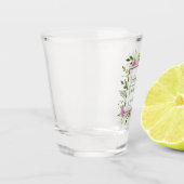 Verre A Shot Mariage rose Hydrangea (Gauche)