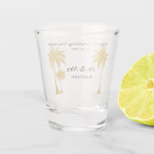Verre A Shot Mariage tropical (Dos)