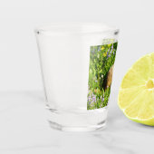 Verre A Shot Marmot dans le Mont Rainier Fleurs sauvages (Gauche)
