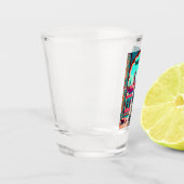 Verre A Shot Marrakech Maroc Chat Voyage Tourisme Souvenir (Gauche)