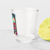 Verre A Shot Marrakech Maroc Chat Voyage Tourisme Souvenir (Droite)