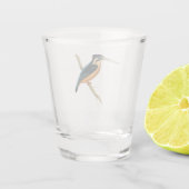 Verre A Shot Martin-pêcheur asiatique (Dos)