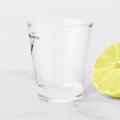 Verre A Shot Martini Bachelorette Party avec cocktail d'olives (Droite)