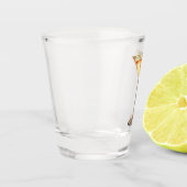 Verre A Shot Martini Cherry moderne du milieu du siècle (Gauche)