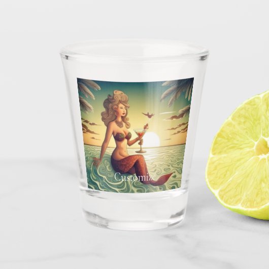 Verre A Shot Martini Classy Mermaid Thunder_Cove (Devant)