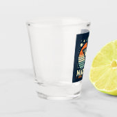 Verre A Shot Martini Space Travel Lift Off Logo (Gauche)