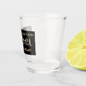 Verre A Shot Martini vin de bière unique et élégant Nom (Droite)