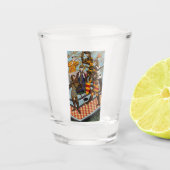 Verre A Shot Martyre de Saint Thomas de Canterbury (Devant)