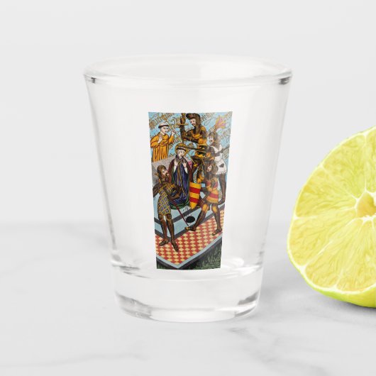 Verre A Shot Martyre de Saint Thomas de Canterbury (Devant)