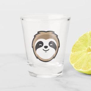 Verre A Shot Mascotte de paresse