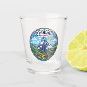 Verre A Shot Matterhorn, Zermatt Suisse