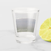 Verre A Shot Mauna couvert par neige Kea (Dos)