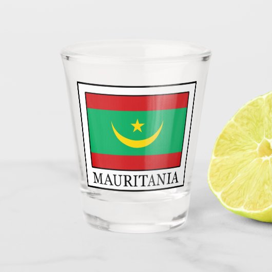 Verre A Shot Mauritanie (Devant)