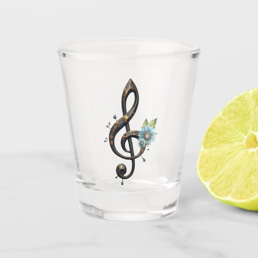 Verre A Shot Mechanical clef (Devant)