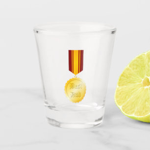 Verre A Shot Médaille Broche Meilleur Papa Fête des Pères