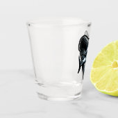 Verre A Shot Megalodon Tooth (Gauche)