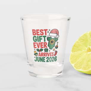 Verre A Shot Meilleur cadeau de Noël qui arrive en juin 2026