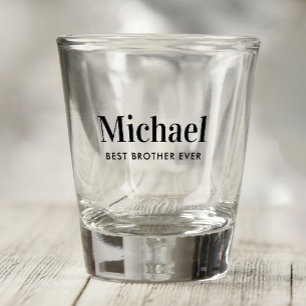 Verre A Shot Meilleur monogramme jamais réalisé par le Frère