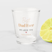 Verre A Shot Meilleur papa (Devant)