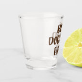 Verre A Shot Meilleur père de chien (Gauche)