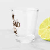 Verre A Shot Meilleur père de chien (Droite)