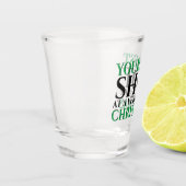 Verre A Shot Meilleur tir amusant à un joyeux cadeau de Noël (Gauche)