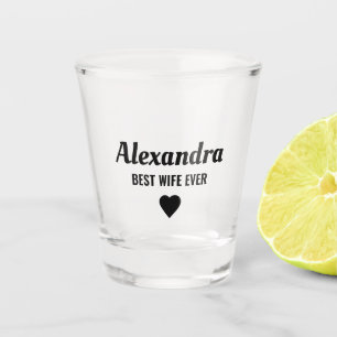 Verre A Shot Meilleure Épouse