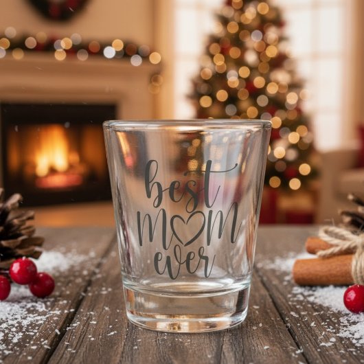 Verre A Shot Meilleure maman jamais