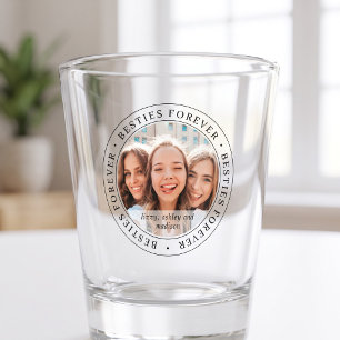 Verre A Shot Meilleures Amies Pour Toujours BFF Simple Moderne
