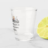 Verre A Shot Meilleurs amis (Droite)