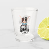 Verre A Shot Meilleurs amis pour toujours (Devant)