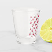 Verre A Shot Melone Fruit coeur (Gauche)