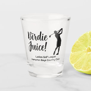 Verre A Shot Membre du club de golf de la Ligue des dames Birdi