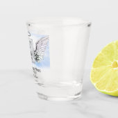 Verre A Shot Memorial Angel Wings Ajouter une photo (Droite)