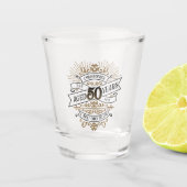 Verre A Shot Mens Funny Whiskey 50e anniversaire (Devant)
