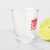VERRE A SHOT MENTALEMENT SPICY CITE LA TYPOGRAPHIE (Gauche)
