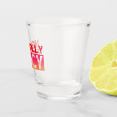 VERRE A SHOT MENTALEMENT SPICY CITE LA TYPOGRAPHIE (Droite)